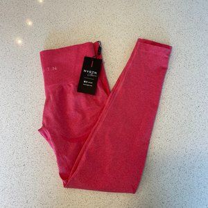 Hot Pink Contour Seamless Leggings